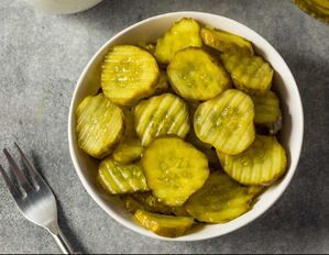 Bowl of Bread & Butter Pickles