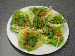 Stir-Fried Spicy Thai Chicken Salad