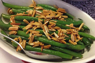 Green Beans with Slivered Almonds