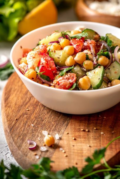 Marinated Mediterranean Vegetable Salad