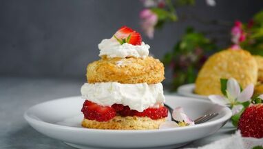 Strawberry Shortcake Biscuit