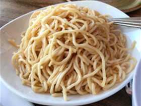 Bowl of Garlic Noodles
