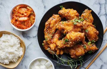Spicy Korean Fried Chicken Picture
