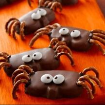 Chocolate Halloween Spiders