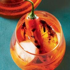 Charred Hot Chile & Orange Aperol Spritz
